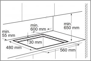 Варочная поверхность ELECTROLUX EGT 56142 NK