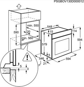 Духовка ELECTROLUX EOB 95751 BX