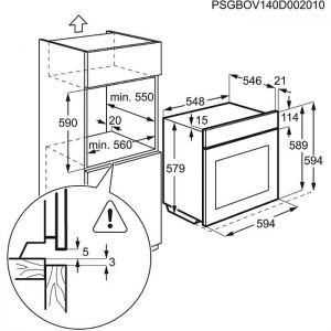 Духовка ELECTROLUX EOC 95651 AX