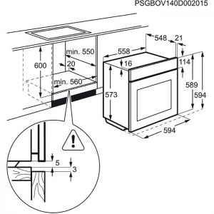 Духовка ELECTROLUX EOC 95651 AX