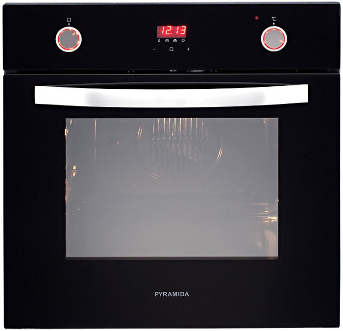 Духовка PYRAMIDA F 84 EIX-P BLACK LUXE