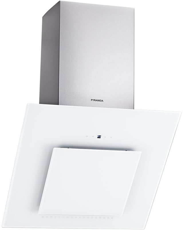 Вытяжка PYRAMIDA HES 30 (D-600) WHITE/AJ