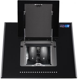 Вытяжка PYRAMIDA HES 30 (D-600) BLACK/AJ