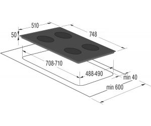 Варочная поверхность GORENJE IT 712 ASC