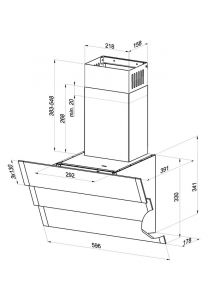 Вытяжка GORENJE DVG 600 ZBDX