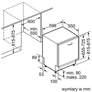 Посудомоечная машина BOSCH SMV 58 N 90