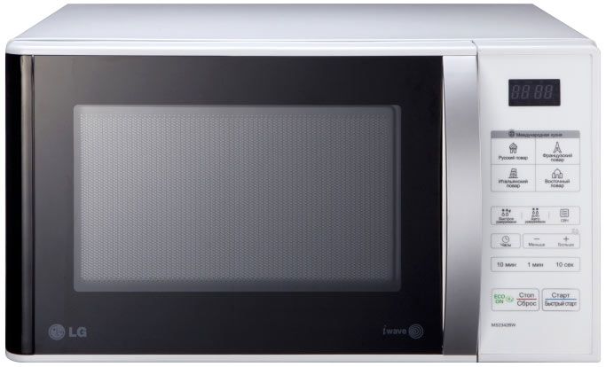 Микроволновая печь  LG MS 2342 BW