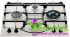 Варочная поверхность HOTPOINT ARISTON PH 640 MST(PA) R/HA