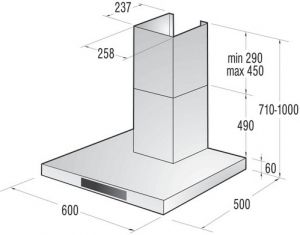 Вытяжка GORENJE DT 6545 E