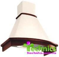 Вытяжка PYRAMIDA R 90 white cherry col
