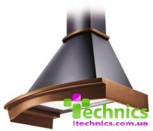 Вытяжка PYRAMIDA R 90 black cherry col