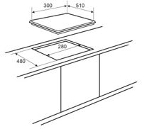 Варочная поверхность PYRAMIDA PFS 320 SX-E