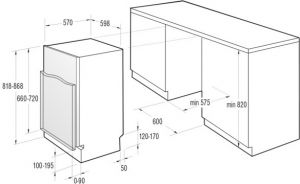 Посудомоечная машина GORENJE GV 63321
