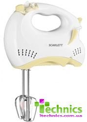 Миксер SCARLETT SC-043 White/Yellow