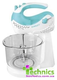 Миксер SCARLETT SC-1040 (WHITE/GREEN)