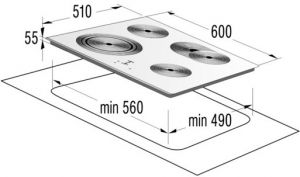 Варочная поверхность GORENJE ECT 680-ORA-W