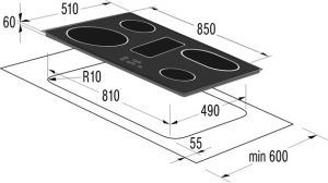 Варочная поверхность GORENJE ECT 2800 P2