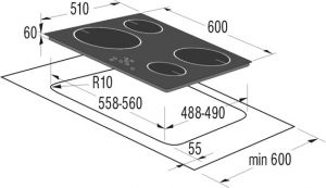 Варочная поверхность GORENJE EIT 2600 P2