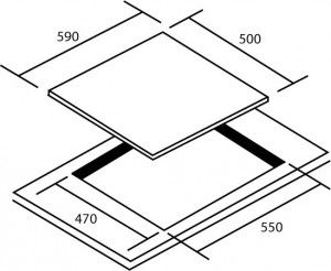 Варочная поверхность PYRAMIDA PL 604 X-E