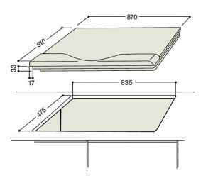 Варочная поверхность HOTPOINT ARISTON PH960MST(OW)R