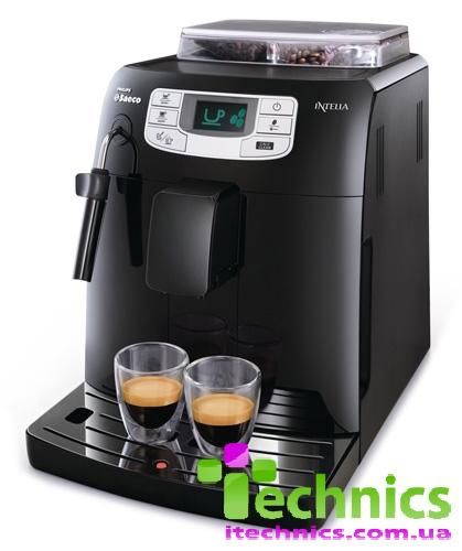 Кофеварка SAECO INTELIA FOCUS BLACK