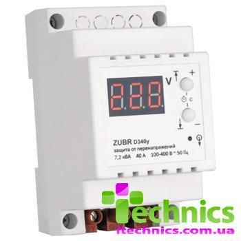 Реле напряжения ZUBR D340y