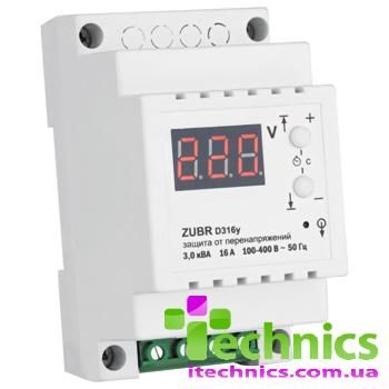 Реле напряжения ZUBR D316y