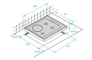 Варочная поверхность BEKO HIZM64120SX