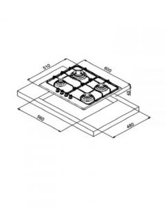 Варочная поверхность ARDO F 64 TN
