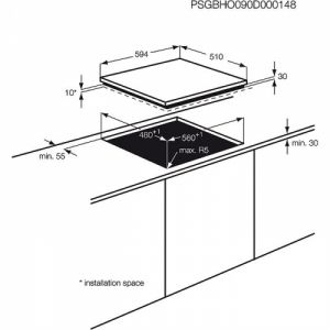 Варочная поверхность ELECTROLUX EGG 6243 NOX