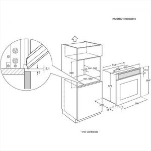 Духовка ELECTROLUX EOA 5651BAX