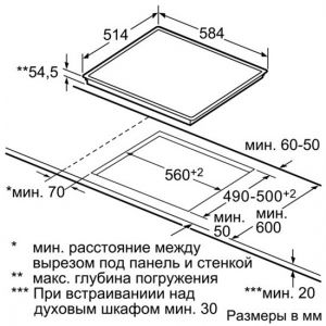 Варочная поверхность BOSCH PIC645F17E