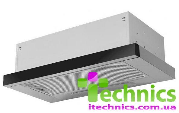 Вытяжка VENTOLUX GARDA 60 BK GL (1000) IT