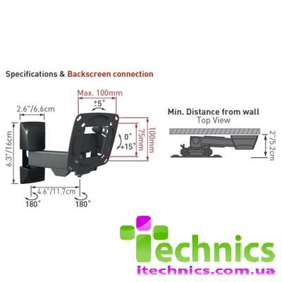 Настенный крепеж EVEREST E130-EV.B