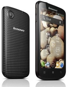 Смартфон Lenovo A800 Black (12мес)