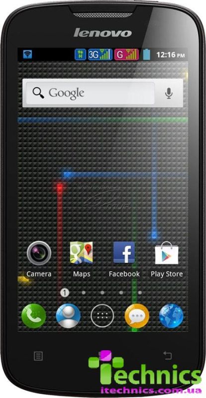 Смартфон Lenovo A690 Black-White (12мес)