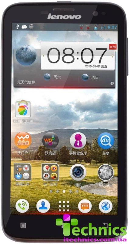 Смартфон Lenovo A850 Black