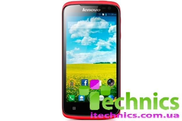 Смартфон Lenovo S820 Red