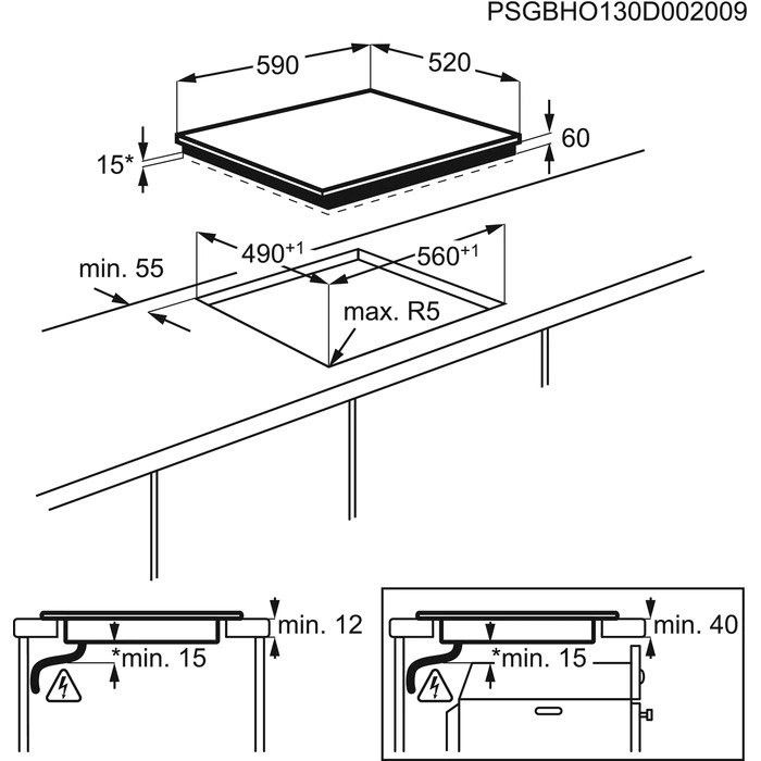 Варочная поверхность ZANUSSI ZEI 5680 FB